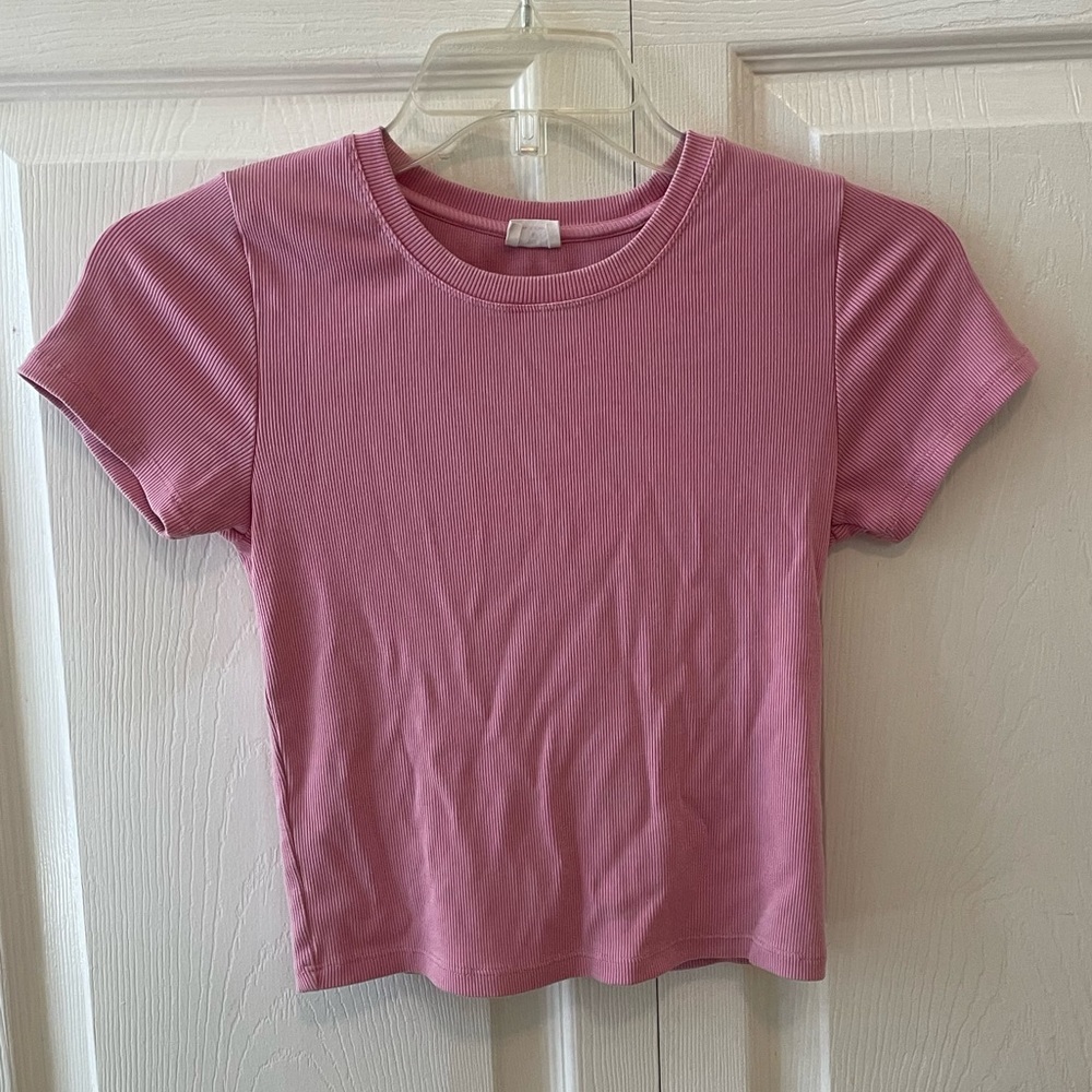 Wilfred free ribbed cropped tee